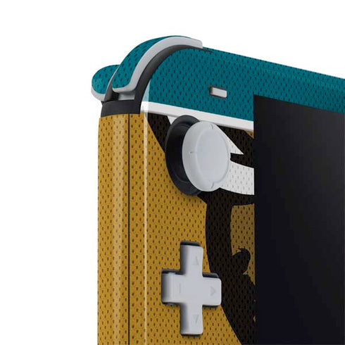 NFL Jacksonville Jaguars Zone Block Nintendo Switch Lite Skin